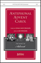 Antiphonal Advent Carol SATB choral sheet music cover